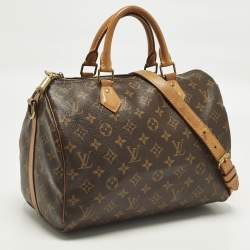 مملوكة مسبقًا Louis Vuitton Speedy Bandouliere 30 Monogram Canvas Bag