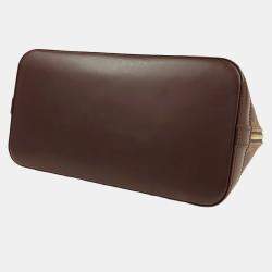 Pre Owned حقيبة لوي فيتون ألما دامييه إبين بني PM