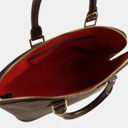 Pre Owned حقيبة لوي فيتون ألما دامييه إبين بني PM