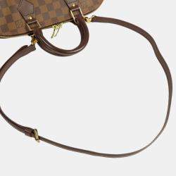 Pre Owned حقيبة لوي فيتون ألما دامييه إبين بني PM