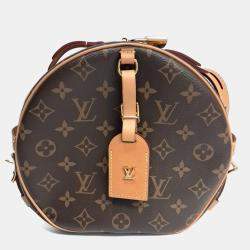 مملوكة مسبقًا Louis Vuitton Brown PVC Boite Chapeau Souffle