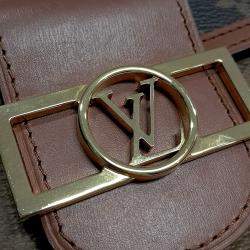 مملوكة مسبقًا Louis Vuitton Brown PVC Mini Dauphine