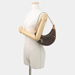 Pre Owned Louis Vuitton Loop Beige Monogram