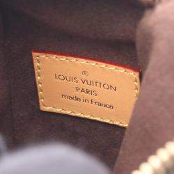مملوكة مسبقًا Louis Vuitton Side Trunk Pm Handbag Coated Canvas And Leather Monogram Brown