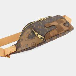 Pre Owned حقيبة خصر لوي فيتون مونوغرام منظر الطبيعة راش إبن بني