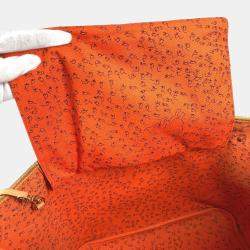 مملوكة مسبقًا Louis Vuitton Transformed Monogram Cat Catgram Neverfull MM Shoulder Bag With Pouch Canvas And Leather Tote Bag Brown