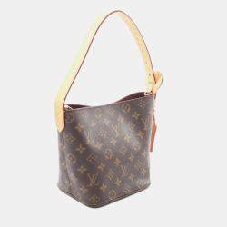 مملوكة مسبقًا حقيبة لوي فيتون أول إن بي بي قماش مغلف وجلد مونوغرام بني