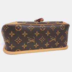 Pre Owned Louis Vuitton Brown PVC Monogram Diane
