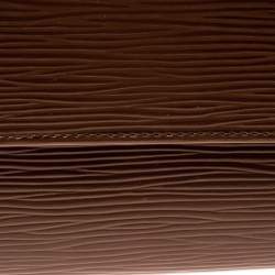 Pre Owned Louis Vuitton Cipango Gold Epi Leather Sarah Wallet