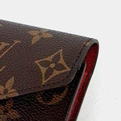 Pre Owned Louis Vuitton Brown PVC Josephine Wallet