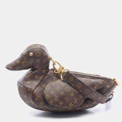 Pre Owned Louis Vuitton x Nigo Duck Bag Monogram Canvas Brown Shoulder Bag