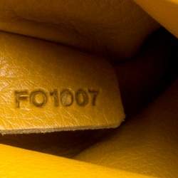 مملوكة مسبقًا Louis Vuitton Grey/Yellow Monogram Leather and Alligator Motard Biker Bag