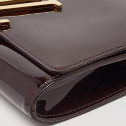 Pre Owned Louis Vuitton Amarante Vernis Chain Louise GM Bag