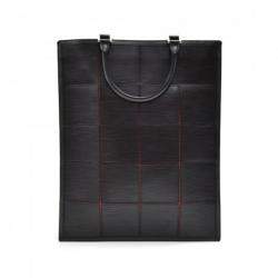 Louis Vuitton Silver Fizz Epi Stretch Line Black Epi Tote Bag-Limited Ed