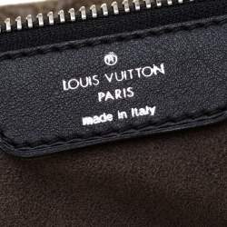 Pre Owned Louis Vuitton Khaki Monogram Antheia Leather Hobo PM Bag