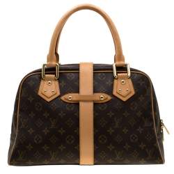 مملوكة مسبقًا Louis Vuitton Monogram Canvas Manhattan GM Bag