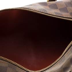 Pre Owned Louis Vuitton Damier Ebene Canvas Papillon 28 Bag