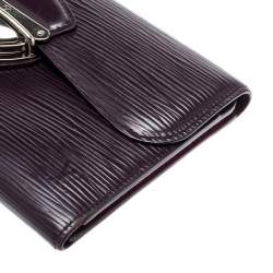 Louis Vuitton Cassis Epi Leather Eugenie Wallet