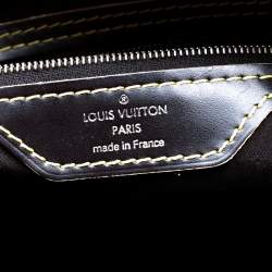 مملوكة مسبقًا Louis Vuitton Black Suhali Leather Lockit MM Bag