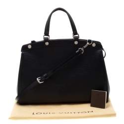 Pre Owned Louis Vuitton Black Epi Leather Brea MM Bag