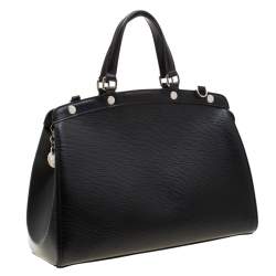 Pre Owned Louis Vuitton Black Epi Leather Brea MM Bag