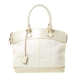 Louis Vuitton Suhali Lockit Handbag Leather Gm Auction