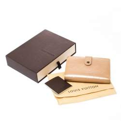 Louis Vuitton Rose Florentine Monogram Vernis French Wallet