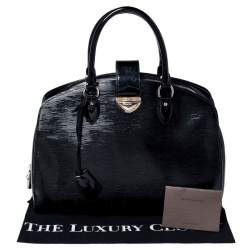 Pre Owned Louis Vuitton Black Electric Epi Leather Pont Neuf GM Bag