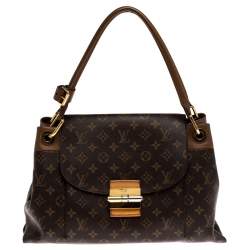 Pre Owned Louis Vuitton Havane Monogram Canvas Olympe Bag