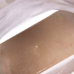 Pre Owned حقيبة لوي فيتون فينيل إيبي بلاج لاغون باي بيضاء GM