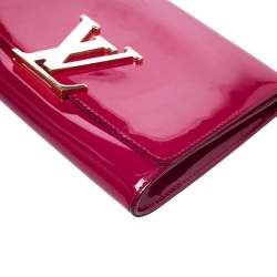 Pre Owned حقيبة كلتش لوي فيتون لويز فيرنيه ماغينتا