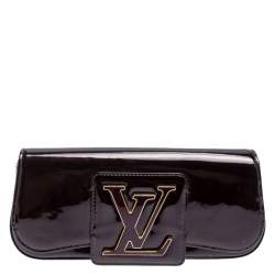 Louis Vuitton Amarante Patent Leather Sobe Clutch Louis Vuitton
