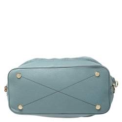 Pre Owned Louis Vuitton Ciel Mahina Leather Stellar PM Bag