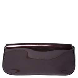 Pre Owned Louis Vuitton Amarante Vernis Sobe Clutch