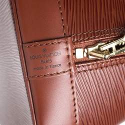 Pre Owned حقيبة لوي فيتون ألما سيان جلد أيبي PM