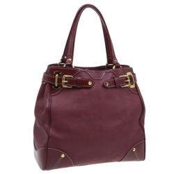 Pre Owned حقيبة توت لوي فيتون لي ماجيستوه سولهالي جلد حمراء