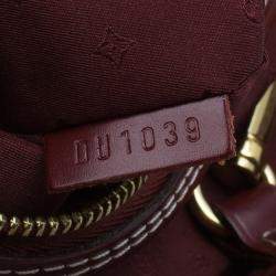 Pre Owned حقيبة توت لوي فيتون لي ماجيستوه سولهالي جلد حمراء