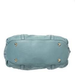 Pre Owned Louis Vuitton Ciel Mahina Leather Lunar PM Bag