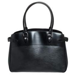 LOUIS VUITTON Shoulder Bag M52362 Grenel Epi Leather Black Black Women –