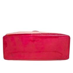 Pre Owned Louis Vuitton Rose Pop Vernis Wilshire PM Bag