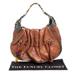 Pre Owned Louis Vuitton Masala Monogram Limited Edition Epices Kalahari GM Bag