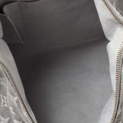 Pre Owned Louis Vuitton Grey Monogram Denim Slightly Bag