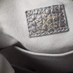 Pre Owned Louis Vuitton Grey Monogram Denim Slightly Bag