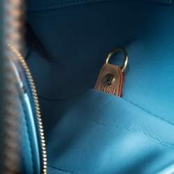 مملوكة مسبقًا Louis Vuitton Mint Green Vernis Monogram Houston Bag