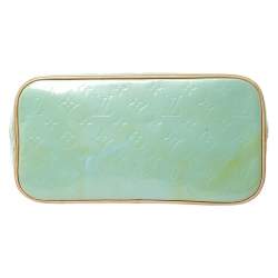 مملوكة مسبقًا Louis Vuitton Mint Green Vernis Monogram Houston Bag
