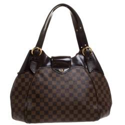 مملوكة مسبقًا Louis Vuitton Damier Ebene Canvas Sistina GM Bag