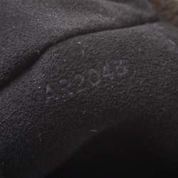 Pre Owned حقيبة لوي فيتون جلد Mahina مونوغرامية Gris Elephant XS