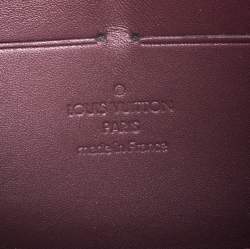 مملوكة مسبقًا Louis Vuitton Rouge Fauviste Monogram Vernis Zippy Wallet