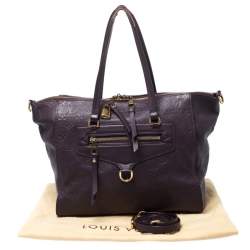 Pre Owned Louis Vuitton Flamme Empreinte Leather Lumineuse PM Bag