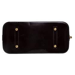 مملوكة مسبقًا حقيبة لوي فيتون ألما فيرنيه أمارنت مونوغرامي GM